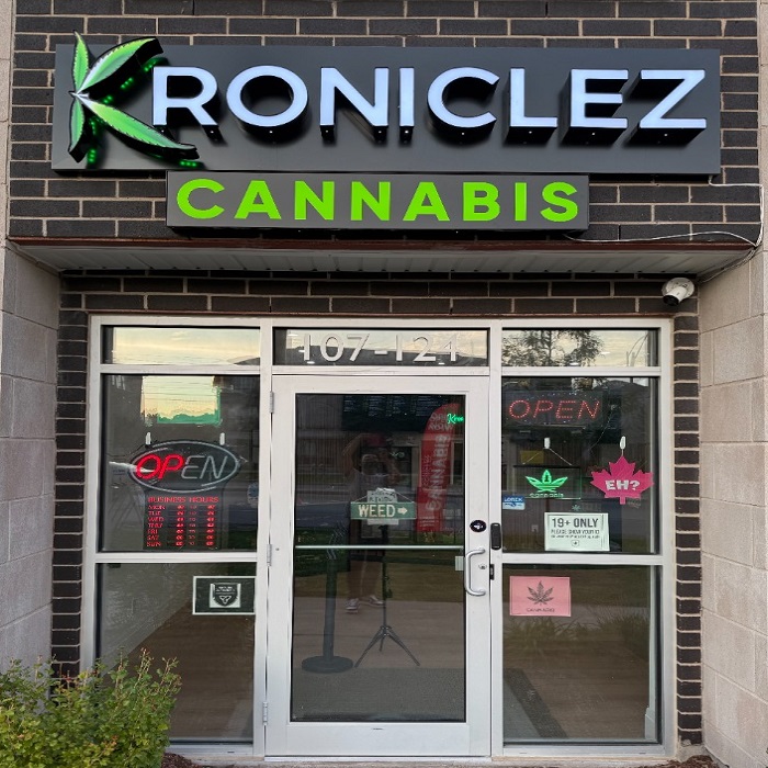 Kroniclez Kitchener Dispensary Exterior