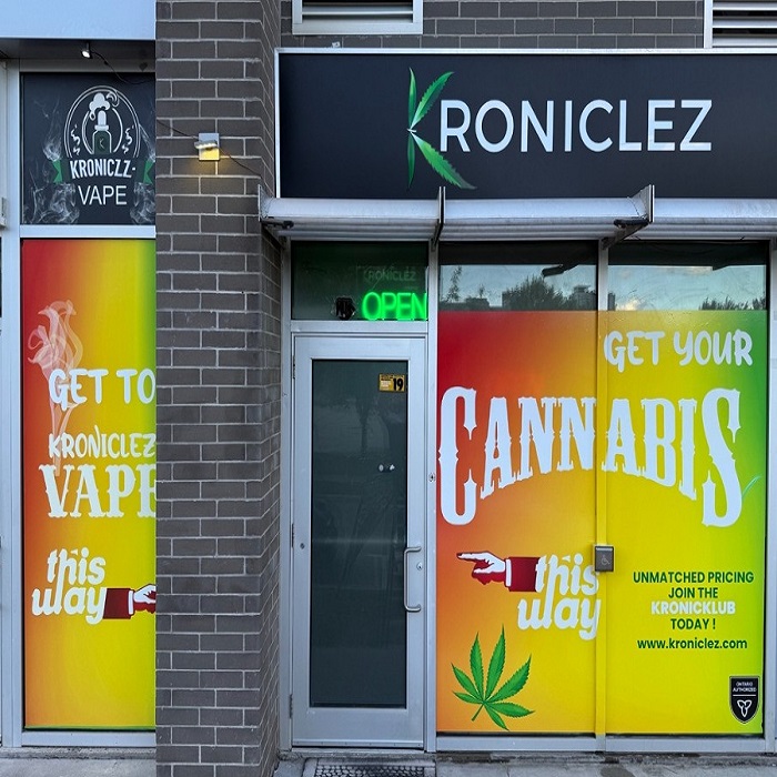 Kroniclez Waterloo Dispensary Exterior